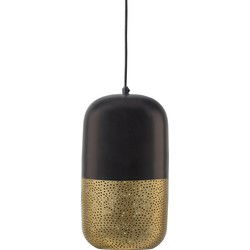 WOOOD Exclusive Tirsa Hanglamp 36cm Metaal Zwart Brass