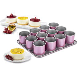 Dr. Oetker Bakplaat met 12 mini cake vormpjes creative studio Ø 80cm