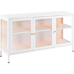 NEWPORT  - Sideboard LED - Wit - Staal