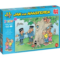 Jumbo Jumbo Jan van Haasteren Junior Puzzel Verstoppertje - 150 stukjes