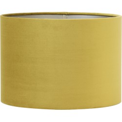 Light&living Kap cilinder 30-30-21 cm VELOURS dusty gold