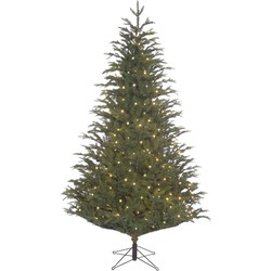 Frasier kunstkerstboom groen met warm LED h185 d124 cm Trees