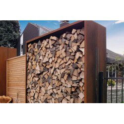 Houtopslag Egura 100x38,5x150 cm