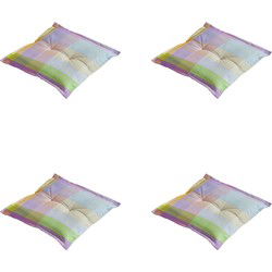 Madison -  Zitkussen Sya purple - Ca. 50x50 cm - Set van 4