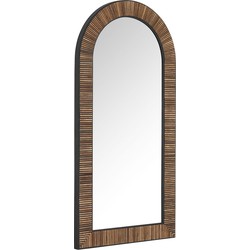 DTP Home Standing mirror Slats,200x100x6 cm