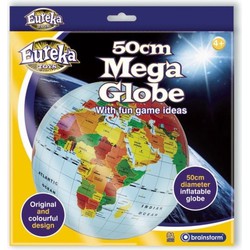 Brainstorm Brainstorm - Opblaasbare mega globe - 50cm
