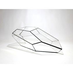 URBANJNGL - Geometrisch Terrarium - Plantasia - Vivarium - ↑ 50 x 25 x 17,5 cm (LxBxH) - Glas