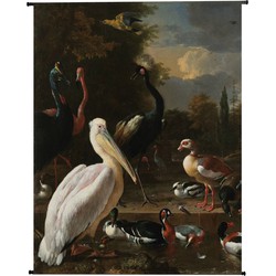 Wall Hanging Pelican Velvet Multi 140x170cm - HD Collection