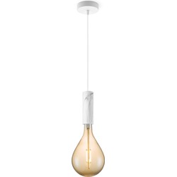 Home sweet home hanglamp Saga marmer Pear - amber