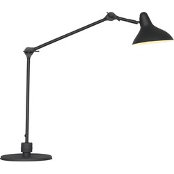 Tafellamp Anne Light & home Kasket - Zwart