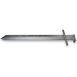 Stevige gegalvaniseerde metalen grote tentharing 50 cm
