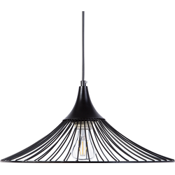 Beliani GIONA - Hanglamp-Zwart-Metaal