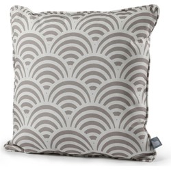 Extreme Lounging b-cushion Pattern Shell Silver Grey