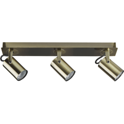 KLIP - Wandlamp 3 spots - Messing  - Metaal