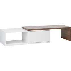 Beliani YONKERS - TV-kast-Wit-MDF