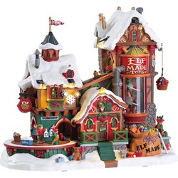 Elf made toy factory with 4.5v adaptor (aa) - LEMAX
