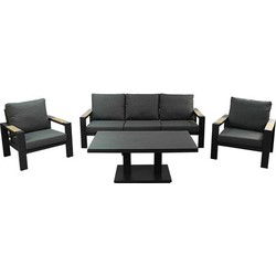 Benton Sofa Loungeset Antraciet