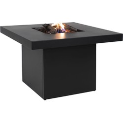 Cosi Fires Cosibrixx lounge vuurtafel 90x90 - antraciet