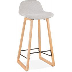 BALTIK halfhoge snackkruk 46x47x865 cm Grijs