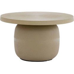 Salontafel Tigran - Bruin - Ø59cm