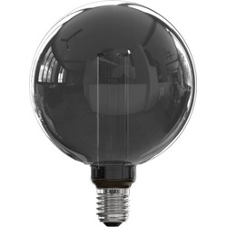 LED Glasfiber G125 Globe lamp 220-240V 3,5W 40LM 2000K Titanium E27 dimbaar