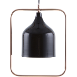 Beliani MAVONE - Hanglamp-Zwart-IJzer
