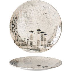 Rinart Dessertbord - Remnant - Porselein - 21 cm - set van 6