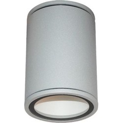 Plafondlamp buiten design LED antraciet, grijs 132mm 12W