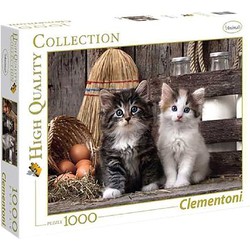 Clementoni Clementoni puzzel Lovely Kittens - 1000 stukjes