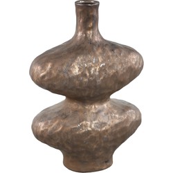 PTMD Vaas Chelsean - 28x16x40 cm - Keramiek - Brons