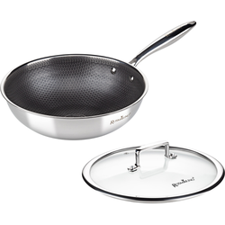 Rosmarino HEXAPRO Wokpan inclusief deksel - 28 cm