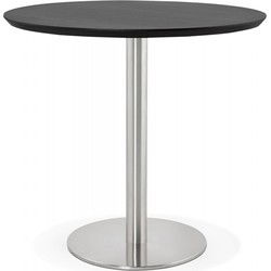Kleine INDIANA bureautafel 90x90x75 cm Zwart