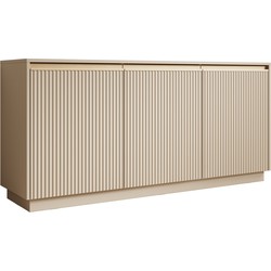 Meubella - Dressoir Remy - Beige - 154 cm