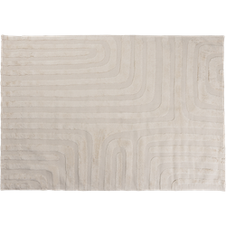 WOOOD Exclusive Zita Vloerkleed - Katoen - Naturel - 1x170x240