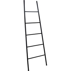 LOFT42 Trap Decoratie Ladder - Metaal - Mat Zwart - 175x50x4