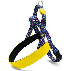 MORSO NORWEGIAN HONDENTUIG GERECYCLED COLOR INVADERS PAARS 41-56X38 CM