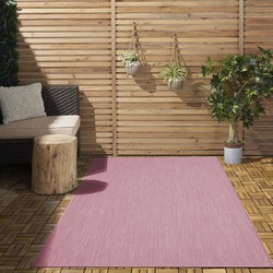 NILUS LAAGPOLIG EFFEN ROZE VLOERKLEED INDOOR EN OUTDOOR