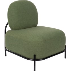 fauteuil polly groen 77 x 71,5 x 66 