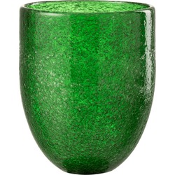 Waterglas | glas | groen | 8x8x (h)9.5 cm