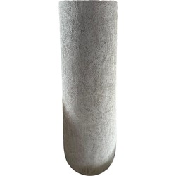 PTMD Toshiba White Round High GRC Pot L