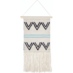 FAZILPUR  - Wanddecoratie - Zwart  - Katoen