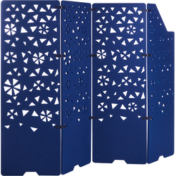STARRY - 4 Panelen Akoestisch scherm - Marineblauw