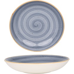 Bonna Diepbord - Aura Dusk - Porselein - 23 cm (1000cc) - set van 6