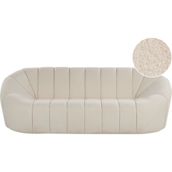 LOMMA - Driezitsbank - Wit  - Polyester