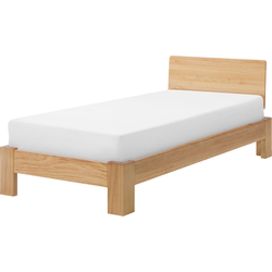 ROYAN - Eenpersoonsbed - Lichte houtkleur - 90 x 200 cm - Dennenhout