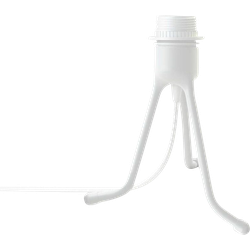 Tripod base - verstelbare tafellamp standaard white