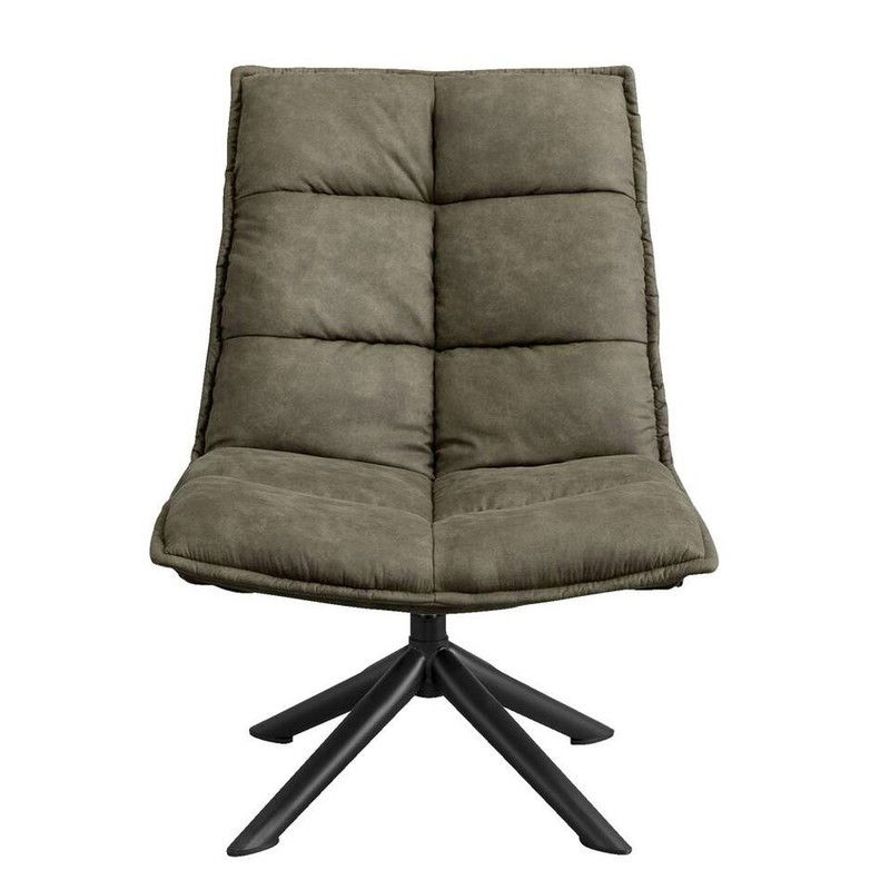 Fauteuil Lucas - Microleder Groen - 