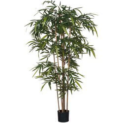 Mica Decorations Bamboe Kunstplant - H180 x Ø75 cm - Pot - Groen