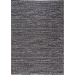 Eleganza vloerkleed - Gestreept Modern Laagpolig - Donkergrijs - 200 X 290 CM