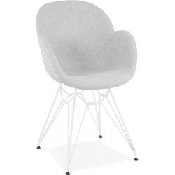 ATOL moderne stoel 575x59x85 cm Grijs